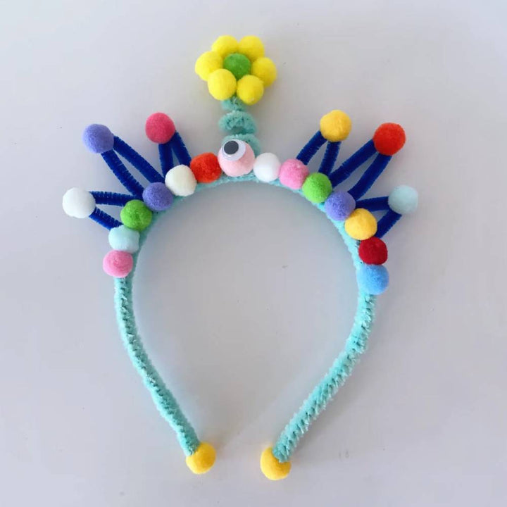 Pipe Cleaner Party Crowns, Pipe Cleaner Headbands for Kids' Party Birt ...