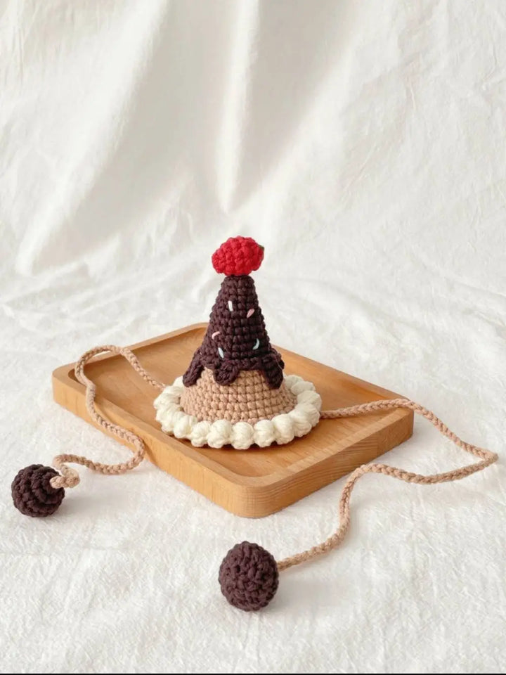 small party hat crochet hat
