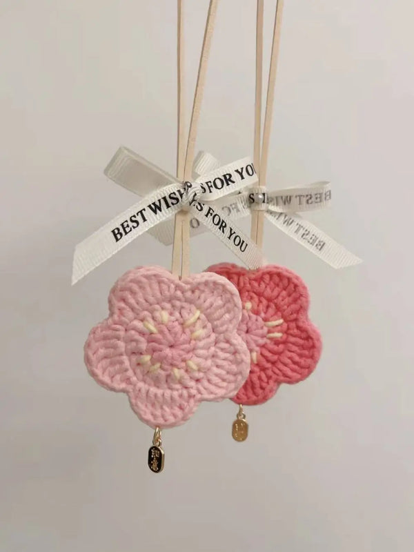 sakura hanging accessory for car bag keychain