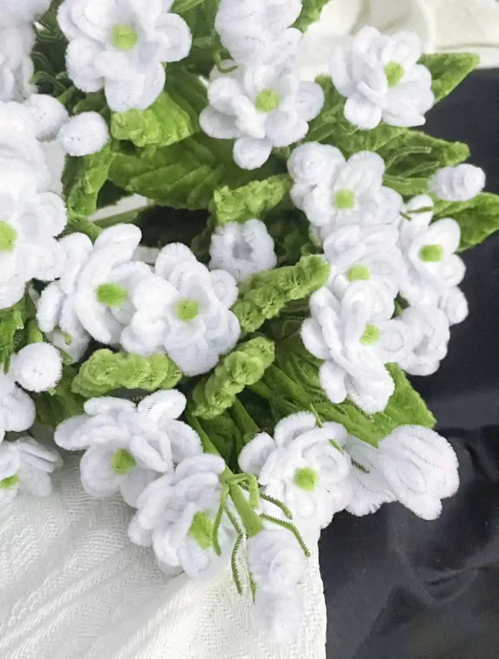 artificial white jasmine flowers